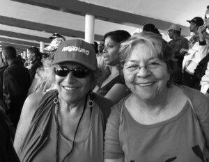 Arlene in Venezuela 2014 with Eudis Borra